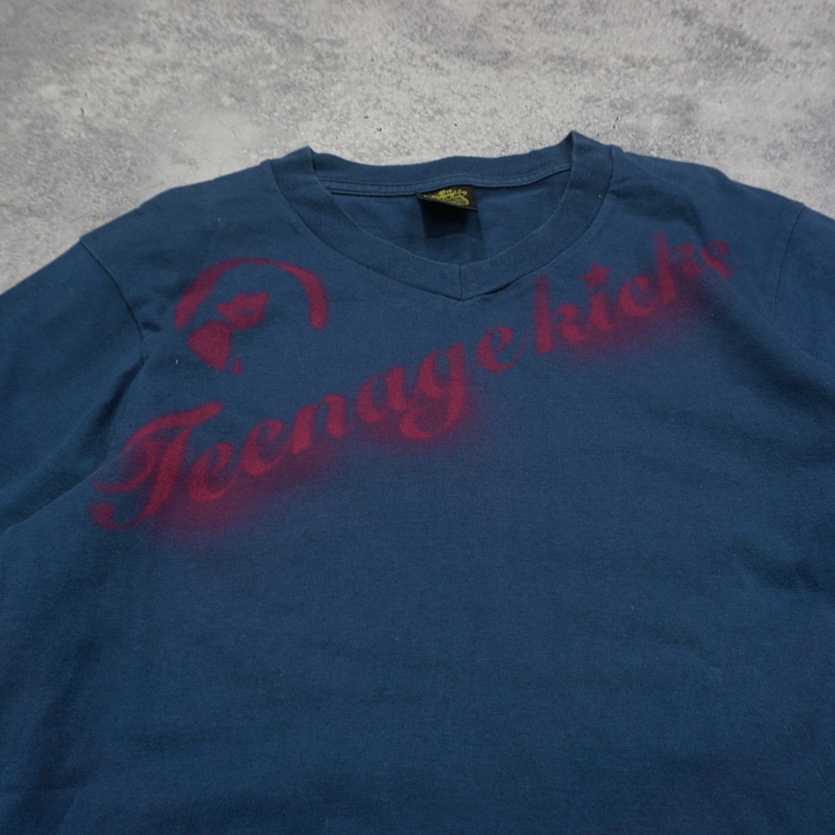 Hysteric Glamour V-Neck T-Shirt Long Sleeve