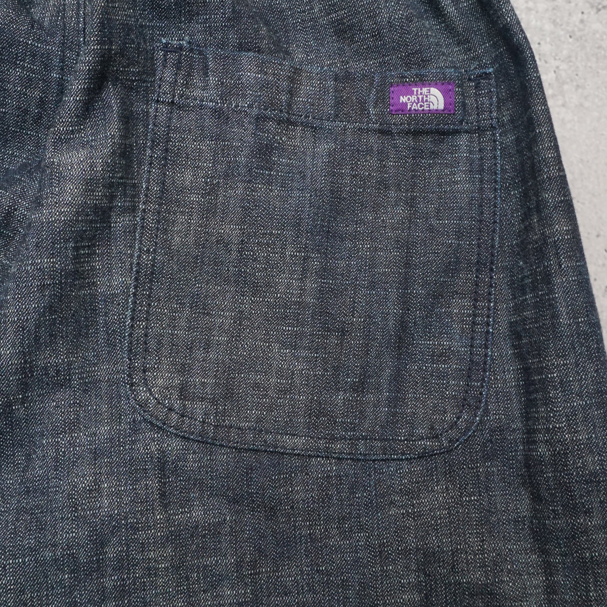 The North Face Purple Label Denim Belted Wide Leg Pants