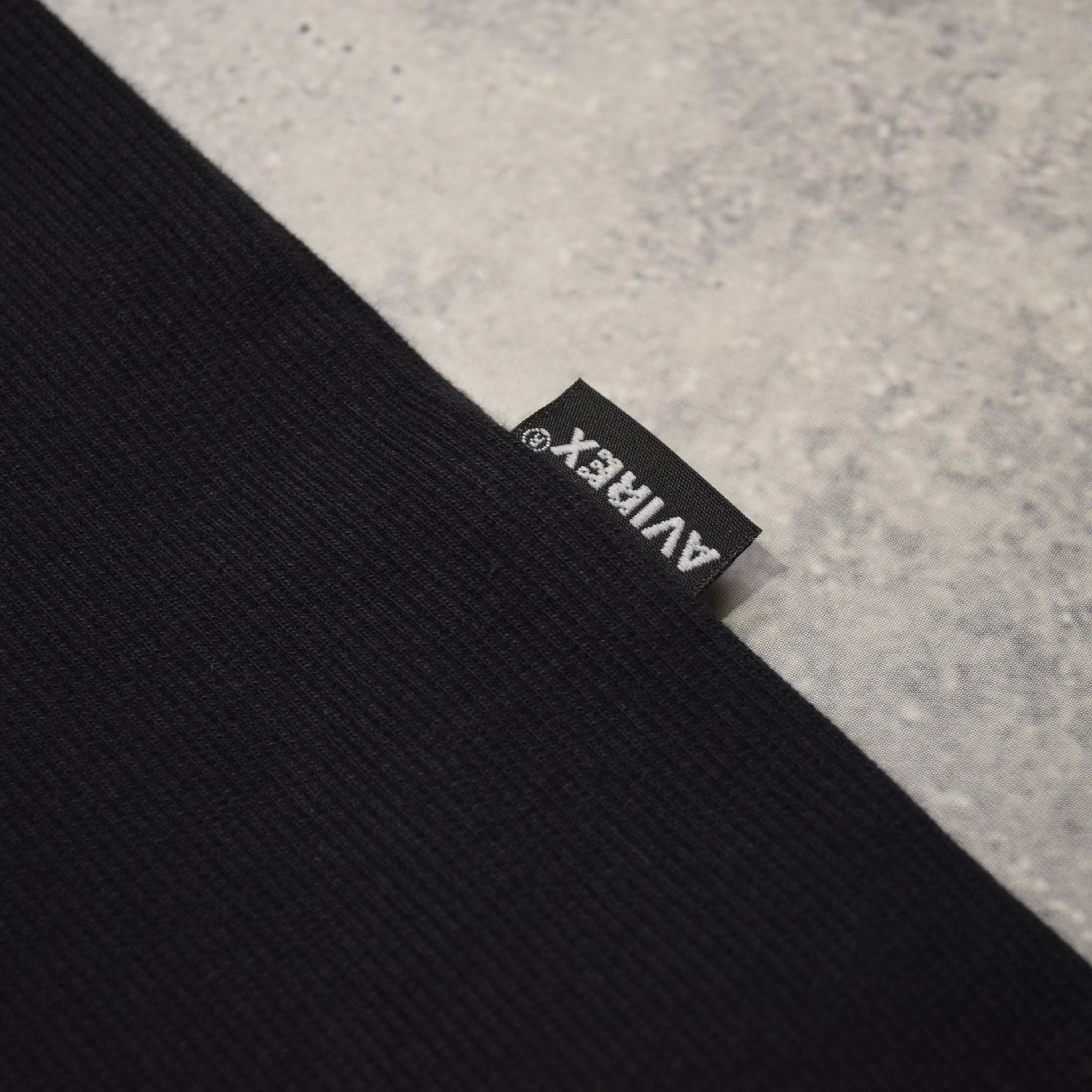 Avirex Ribbed Henley T-Shirt