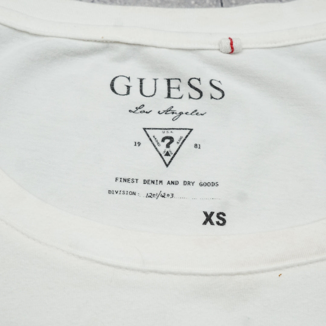 Guess Pixel Heart Graphic T-Shirt