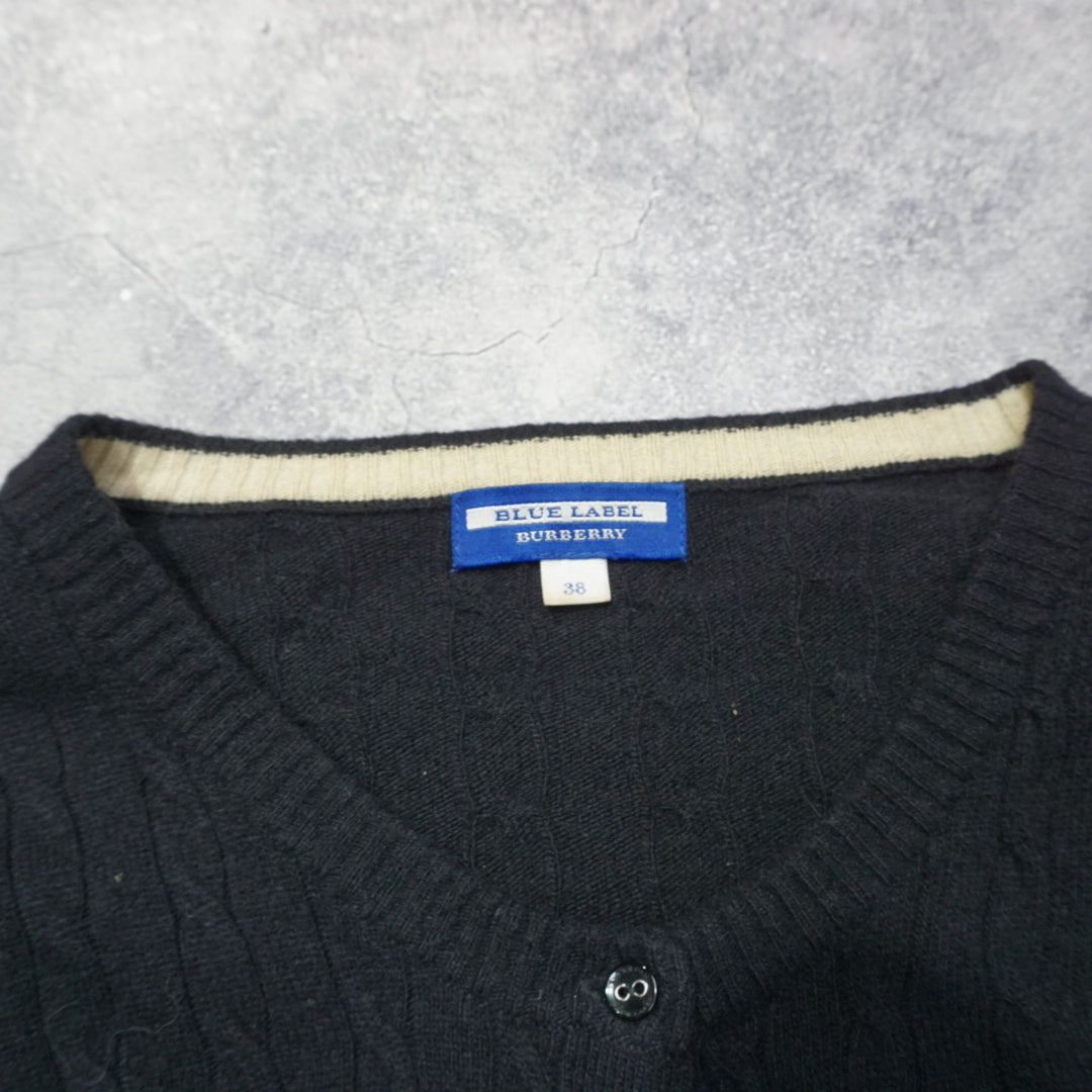 2000s Burberry Blue Label Cardigan