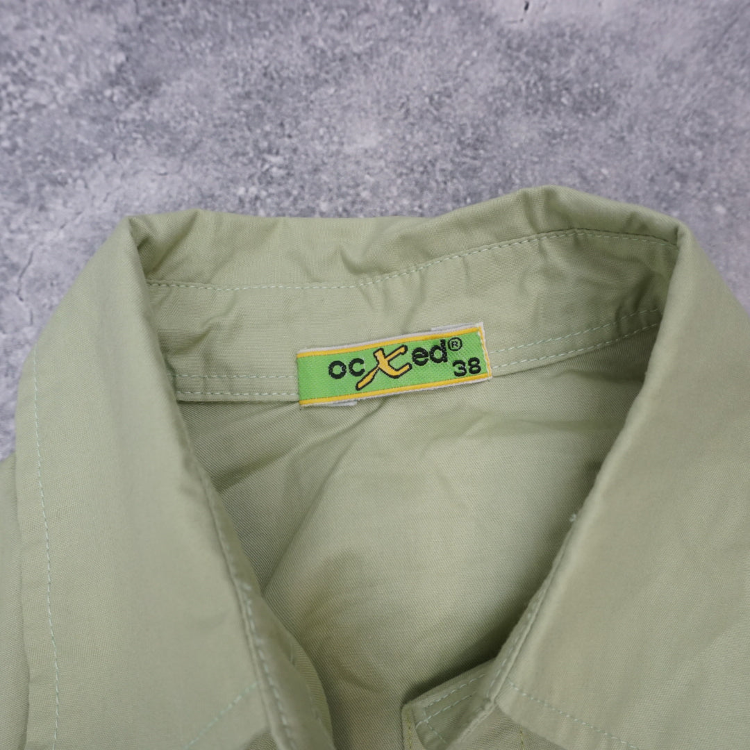 2000s ocXed Button Up