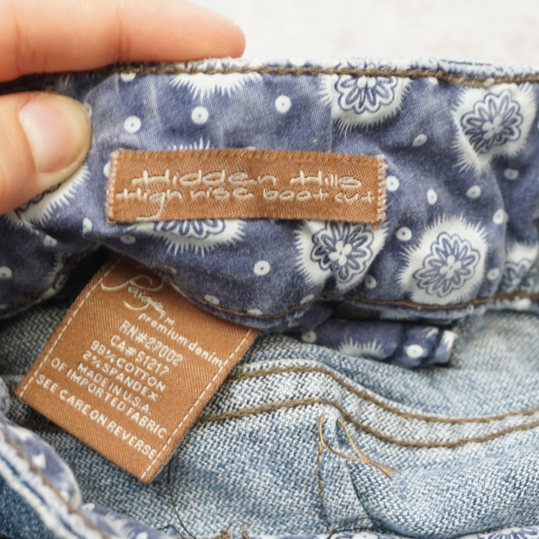 Hidden Hills High Rise Boot Cut Jeans