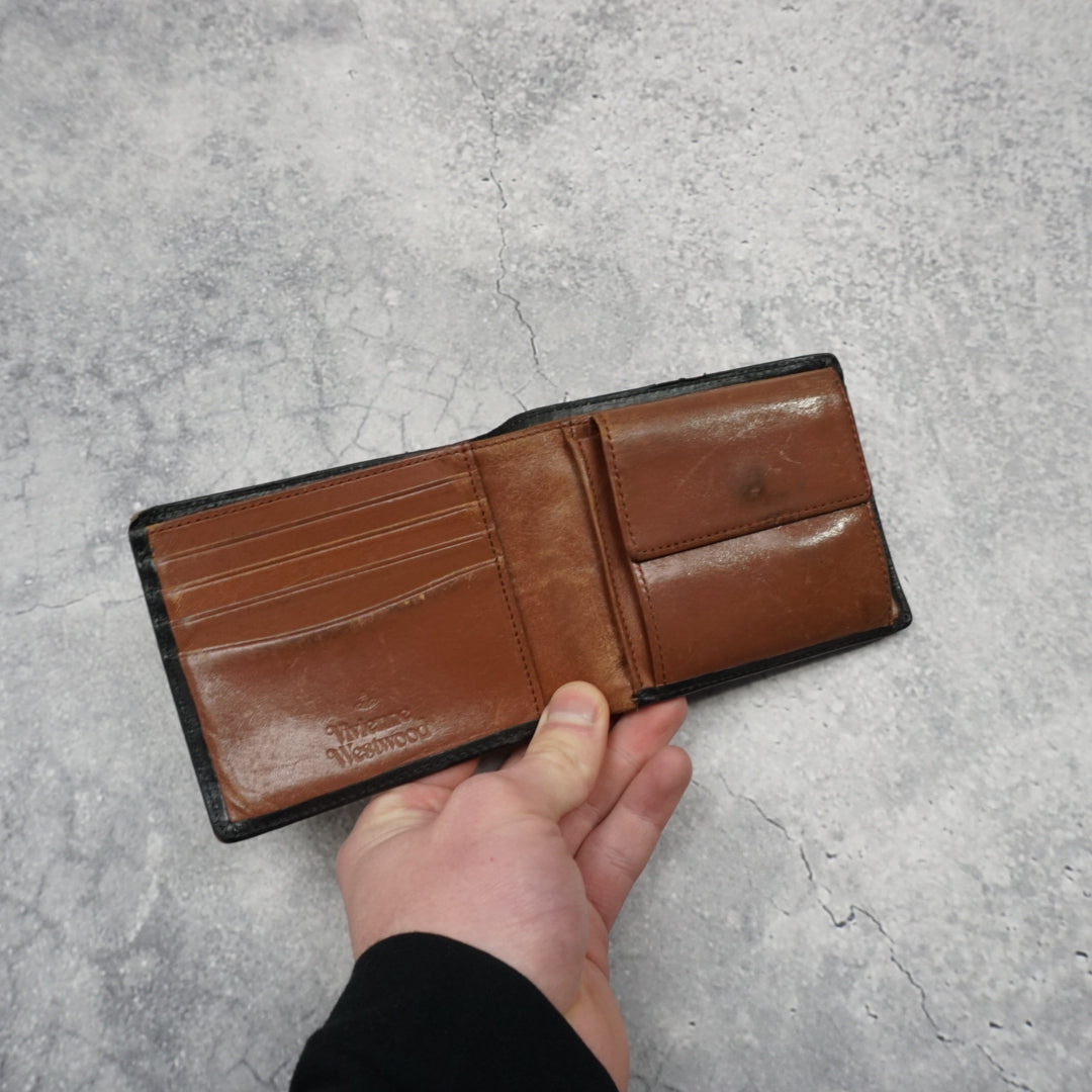 Vivienne Westwood Leather Bi-Fold Wallet