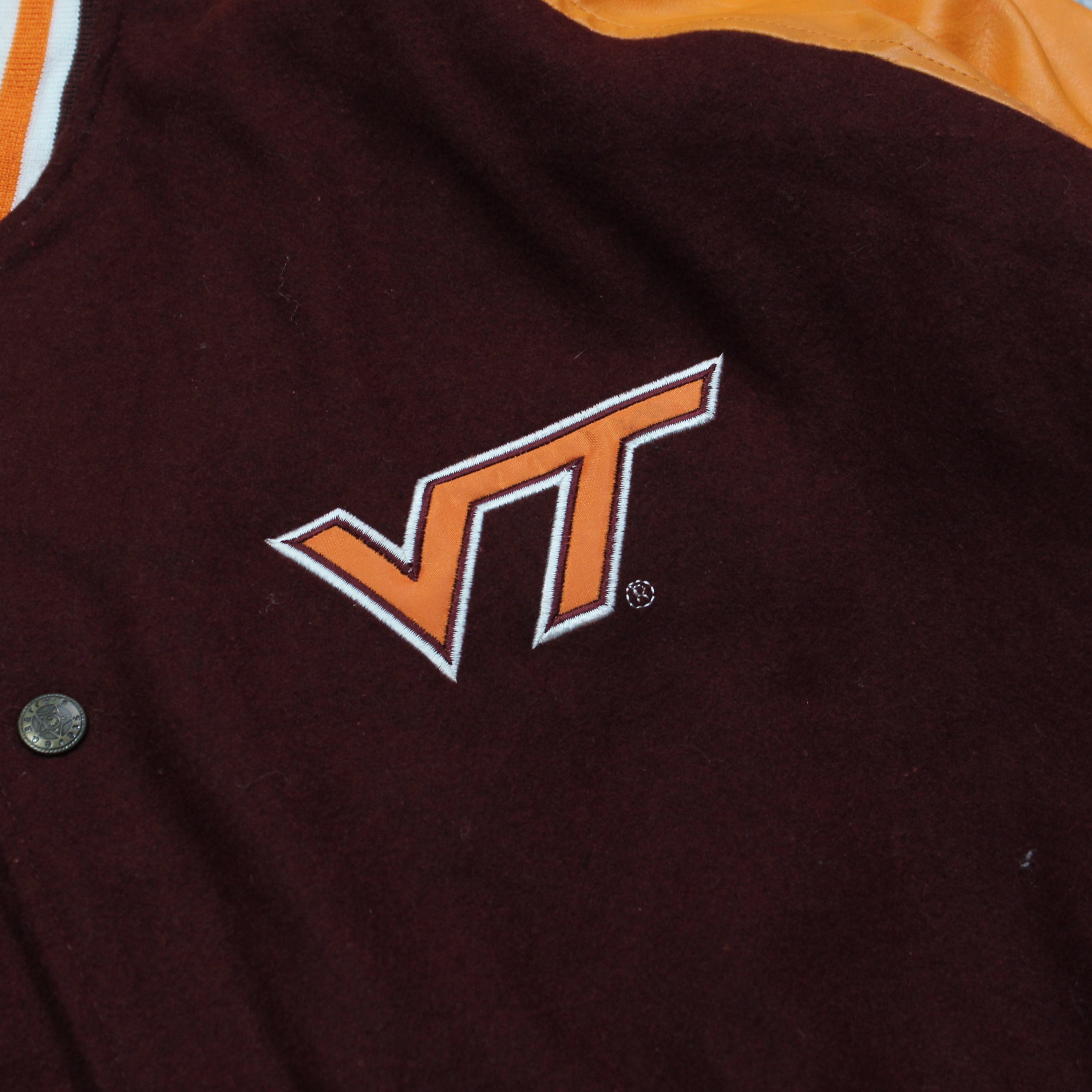2000s Steve & Barry's Virginia Tech Varsity Jacket