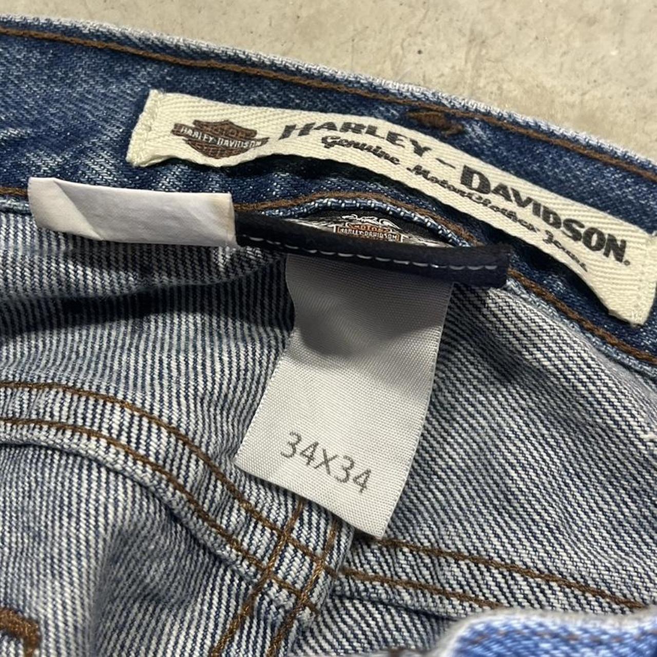 2000s Harley Davidson Y2K Jeans Baggy