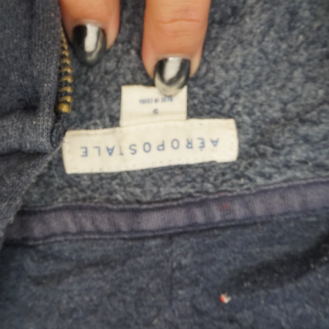 2000s Aeropostale Zip Up NYC Graphic Hoodie