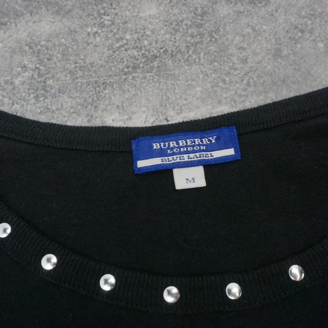 2000s Burberry Blue Label Studded Top Tank Top