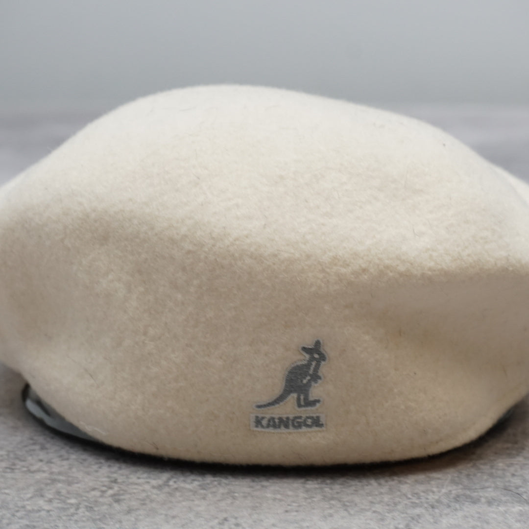 Kangol Cream Flat Cap Hat Flat Cap