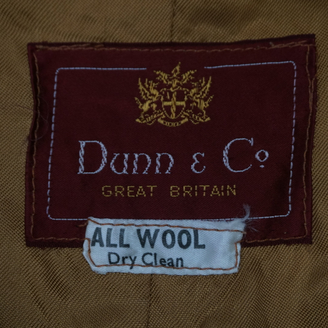 80s Dunn & Co Check Pattern Vest