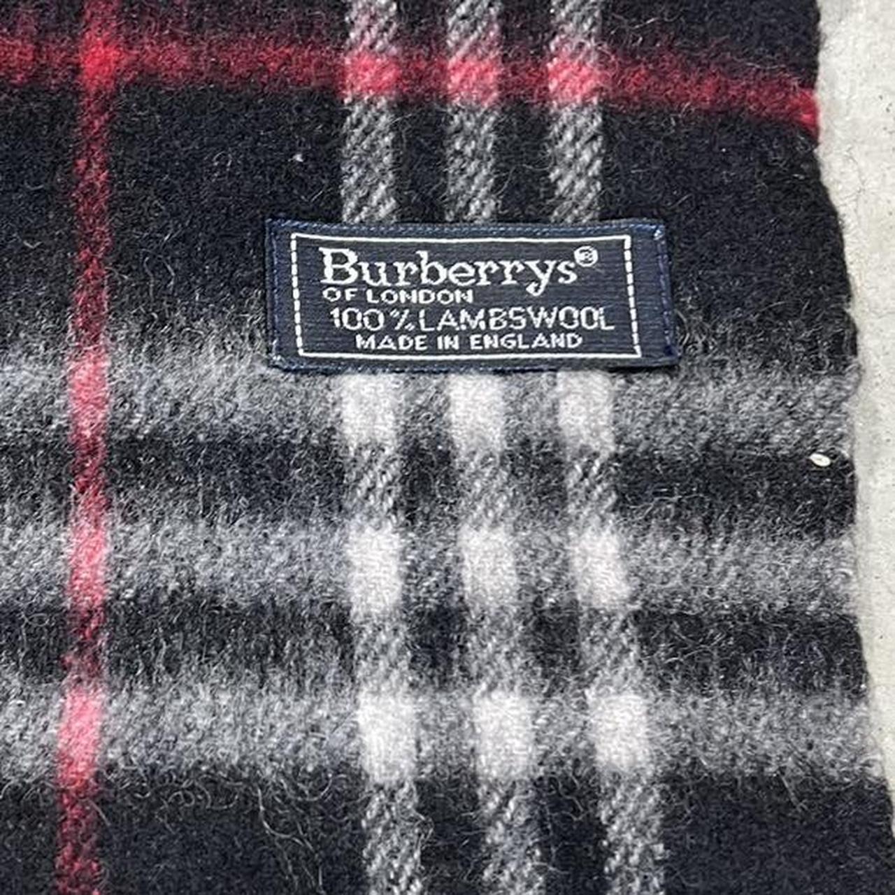 90s Burberrys Plaid Scarf