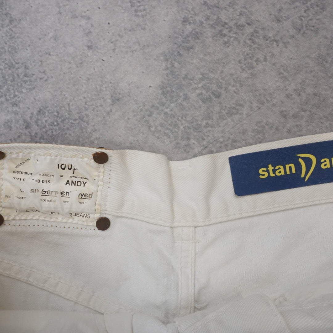 2000s Stan D Art White Denim Jorts