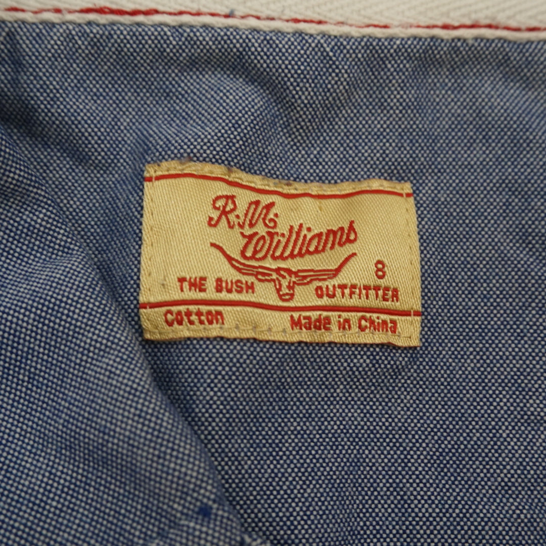 R.M. Williams Striped Long Sleeve Polo