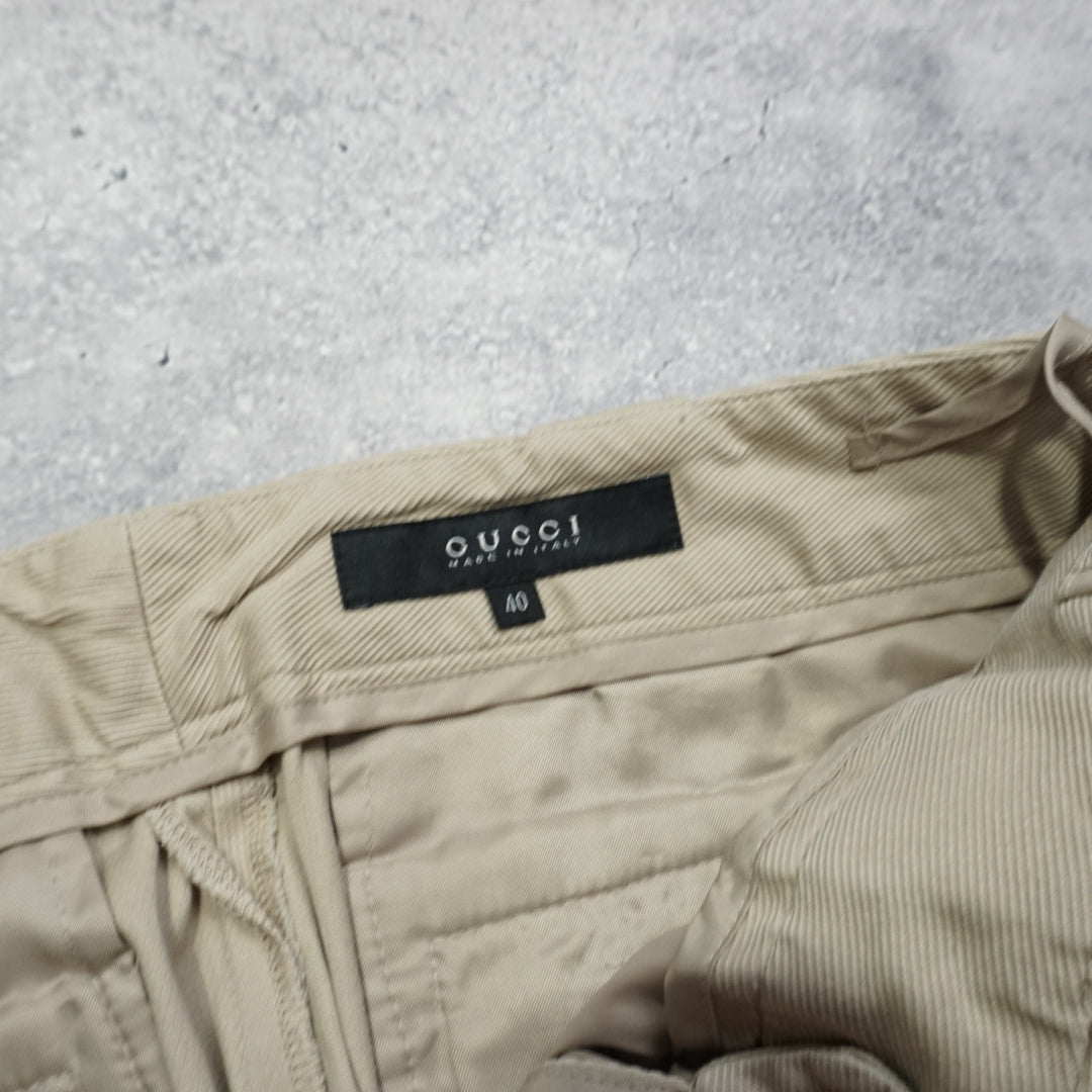 2000s Gucci Buckled Pants