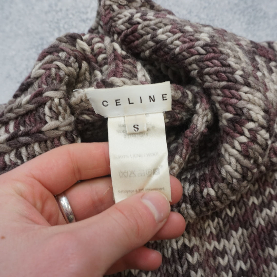 2000s Celine Turtleneck Knit Sweater