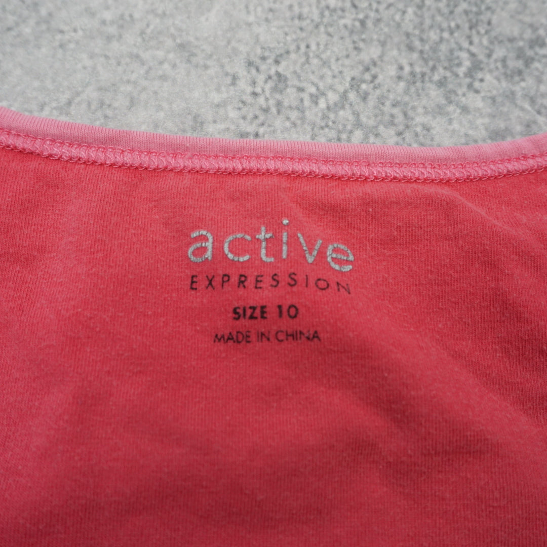 2000s Active Expression Tank Top