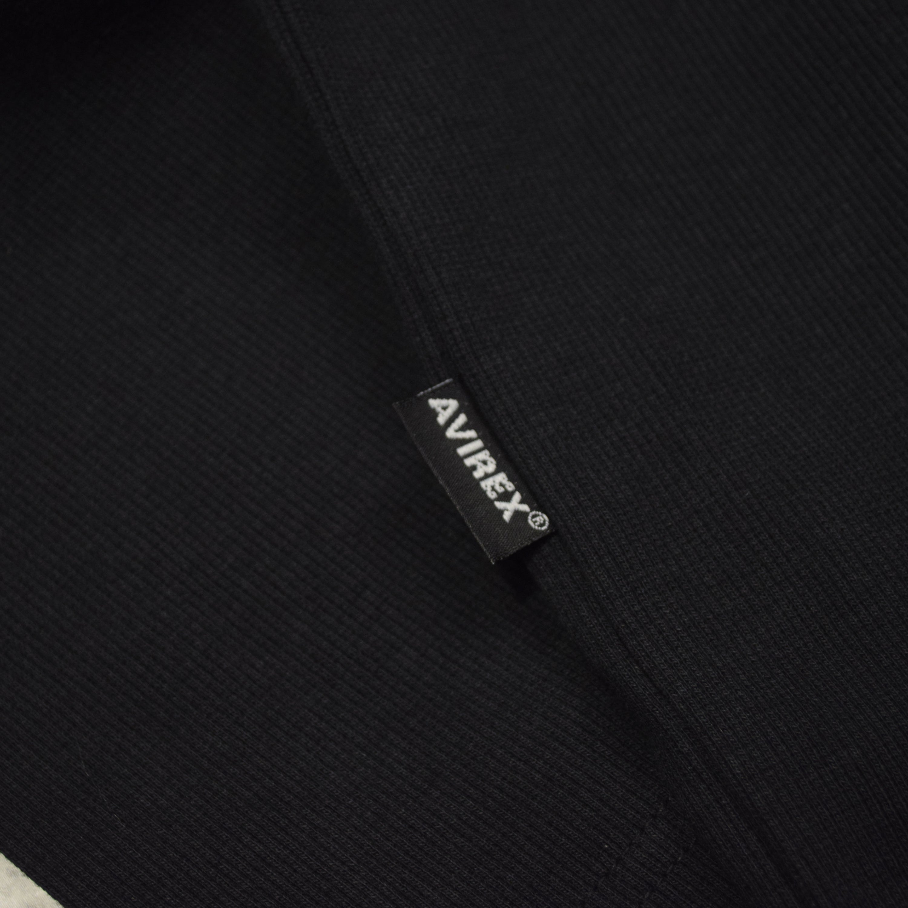 Avirex Ribbed Henley T-Shirt