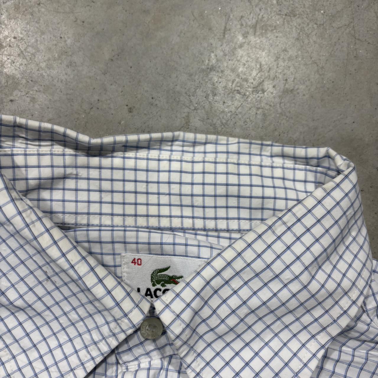 90s Lacoste Checked Button Up
