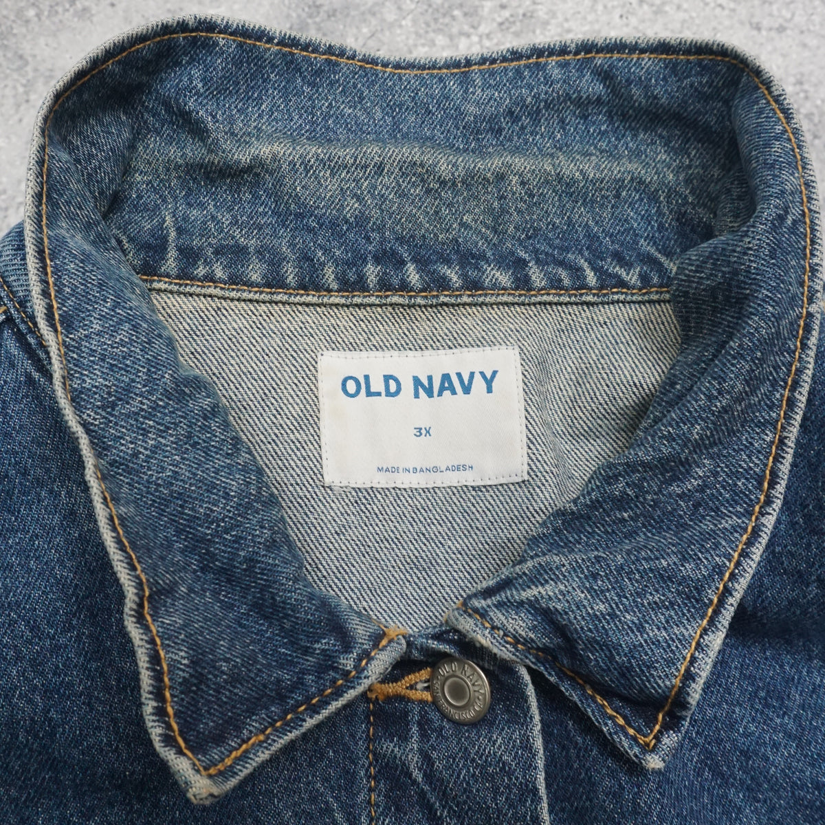 2000s Old Navy Oversized Trucker Denim Jacket