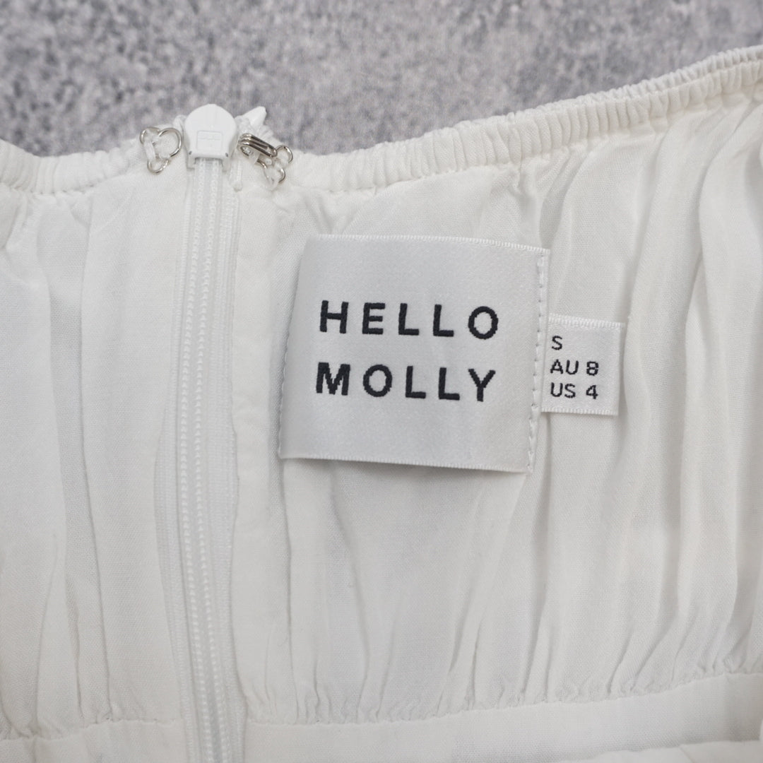 Hello Molly Puffed sleeve Mini Dress