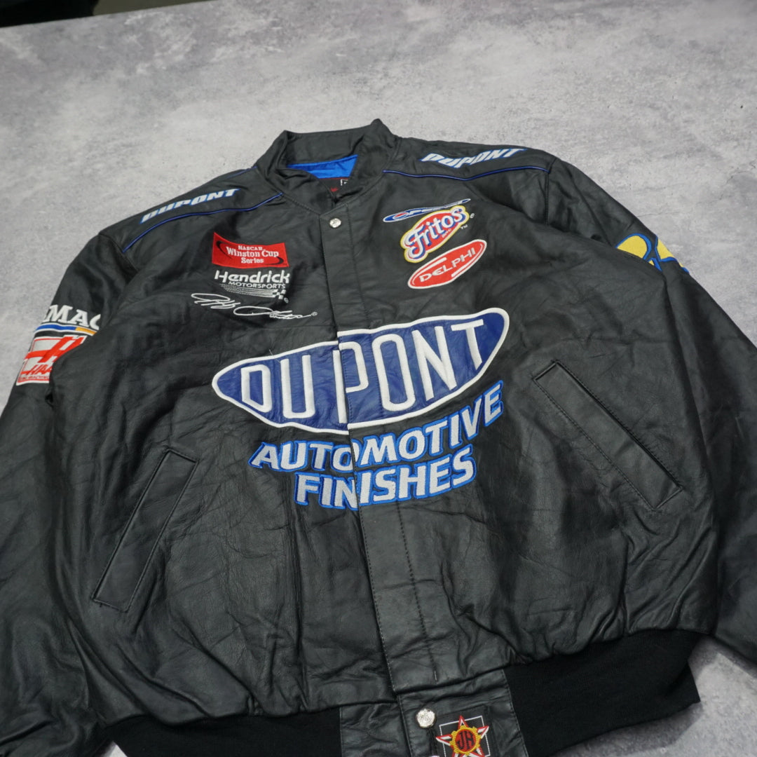 2000s JH Design Leather Racing Jacket