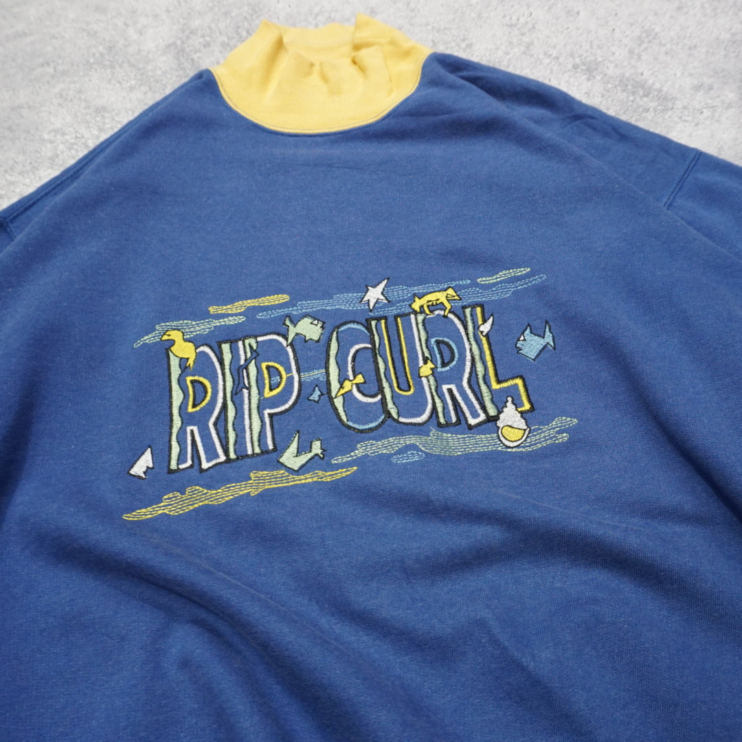 90s Rip Curl Embroidered Sweater