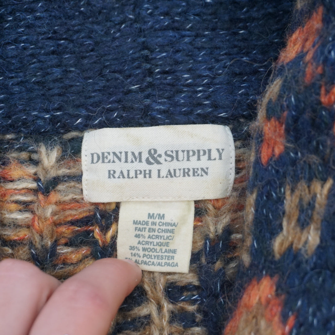 Denim & Supply Patterned Wool Blend Knit