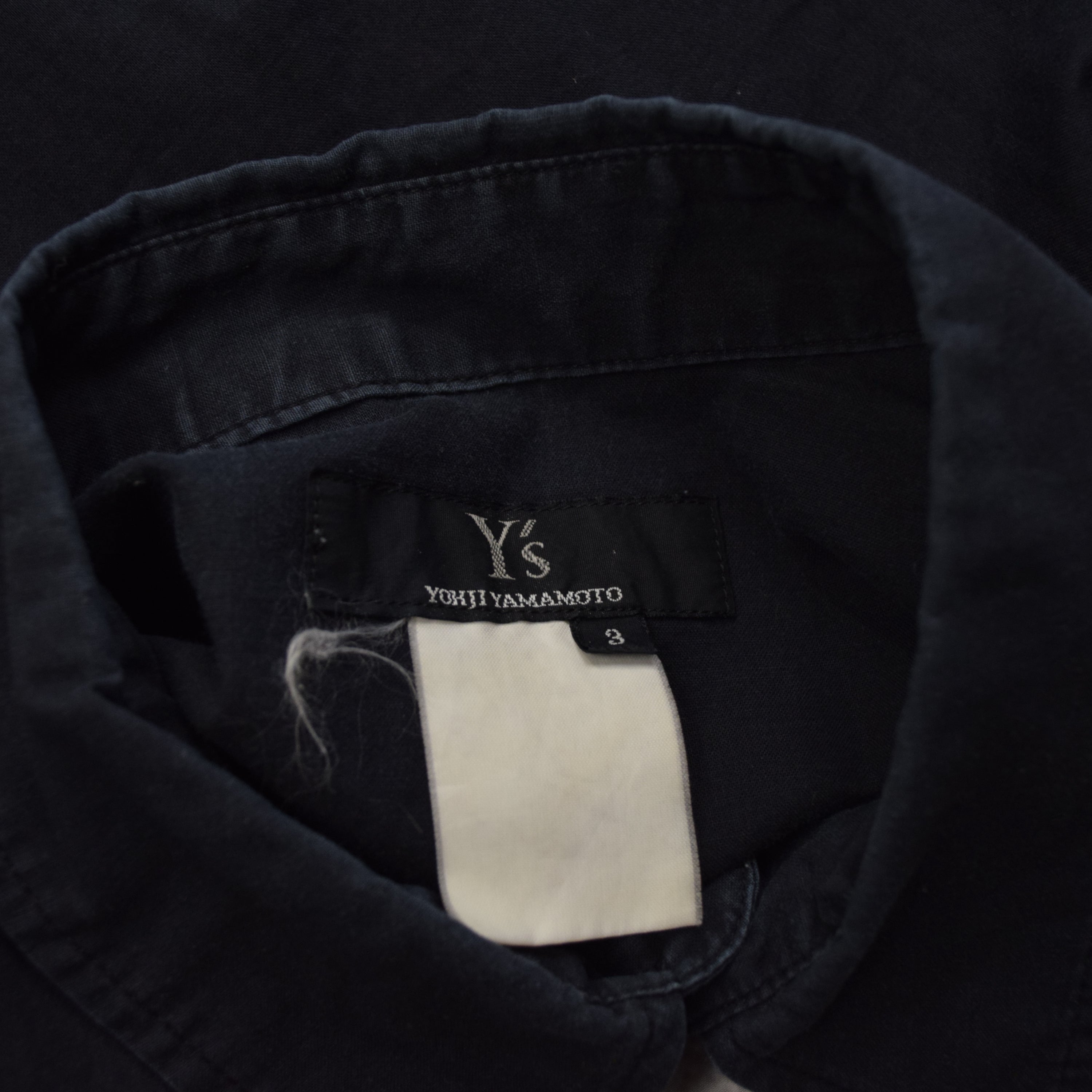 Yohji Yamamoto Y's Snap Button Up