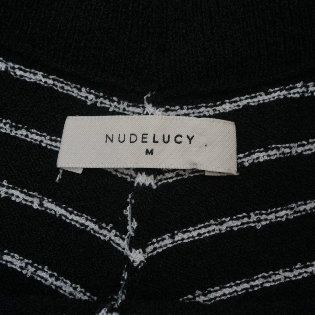 Nudelucy Striped Knit Shorts