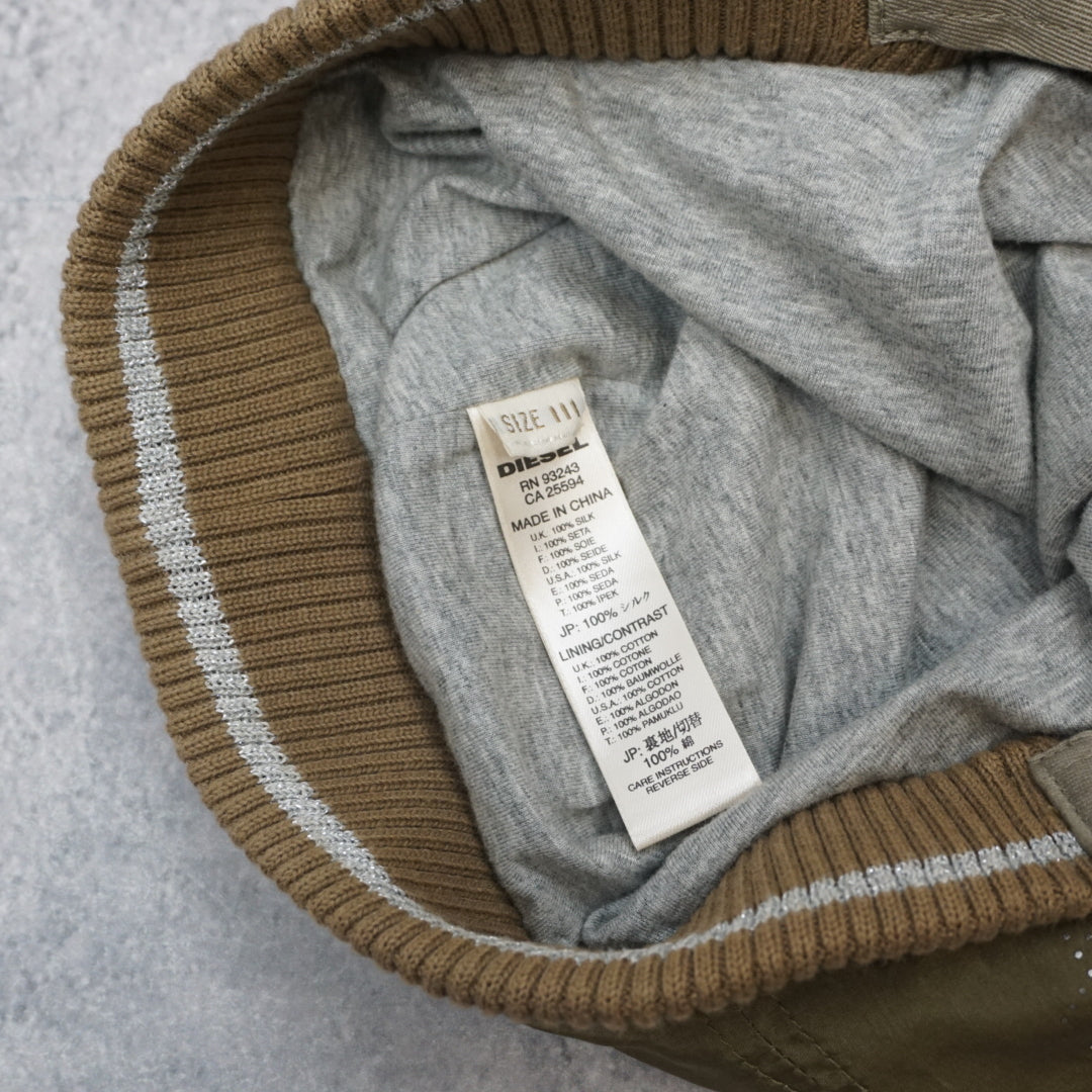 2000s Diesel Silk Newsboy Hat