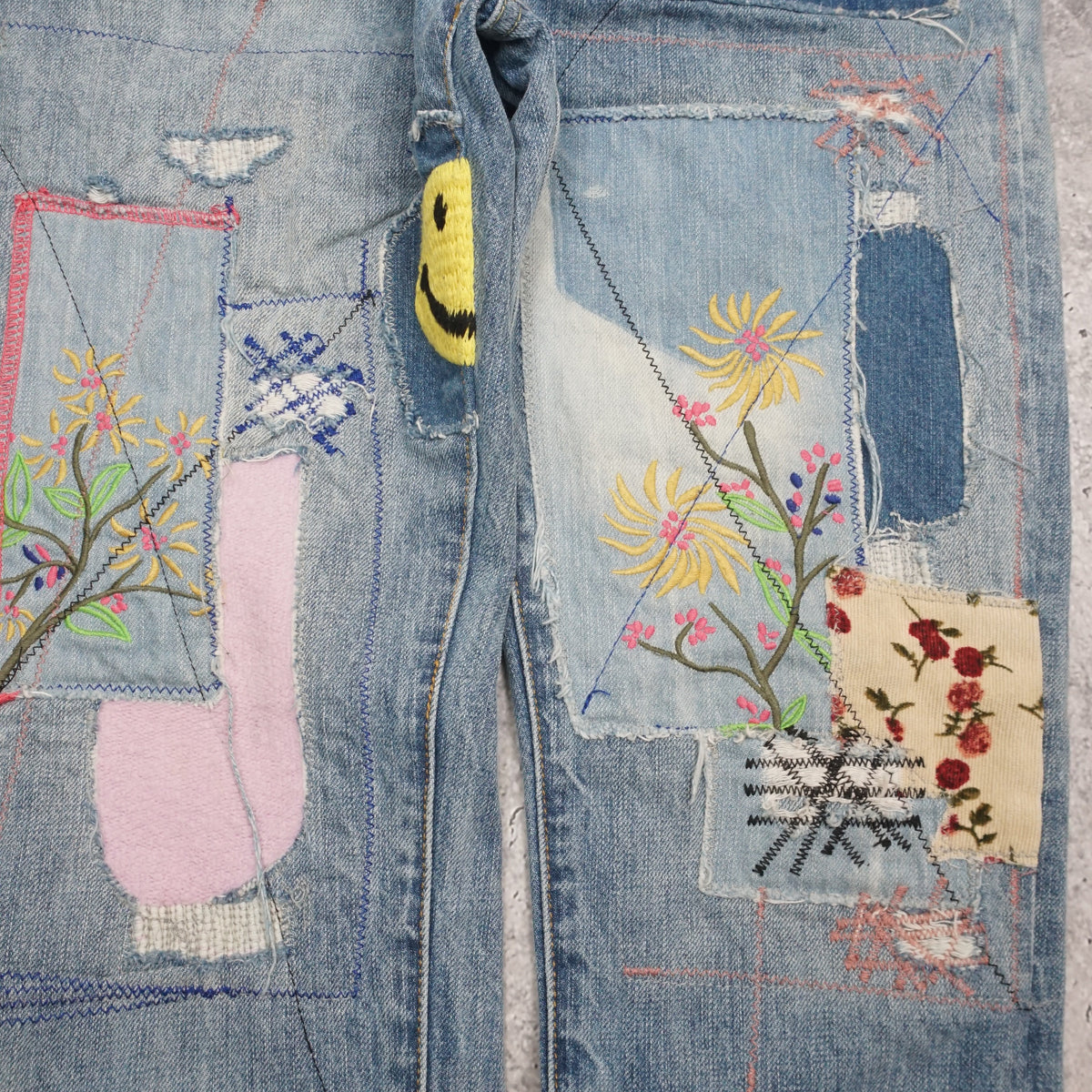 Kapital Kountry 'Okabilly' Patchwork Jeans