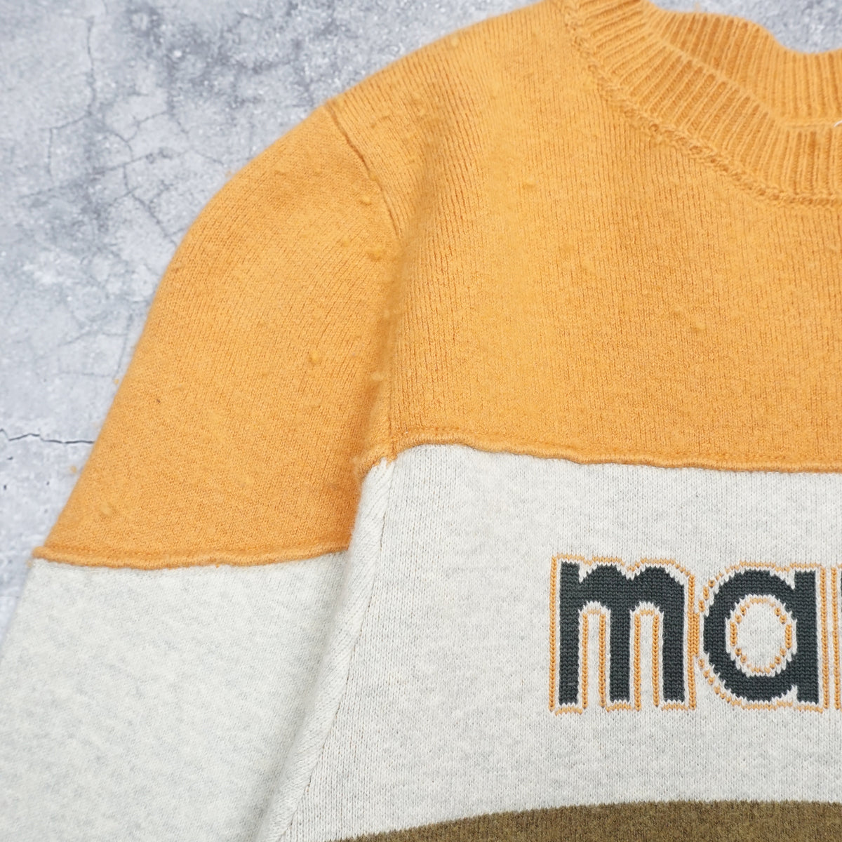 Isabel Marant Etoile Colour Block Logo Sweater