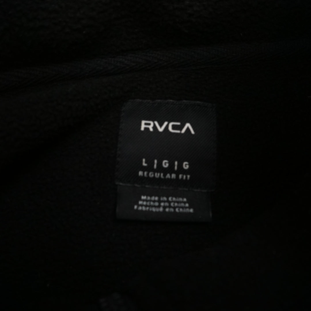 RVCA Regular Fit Quarter Zip Fleece