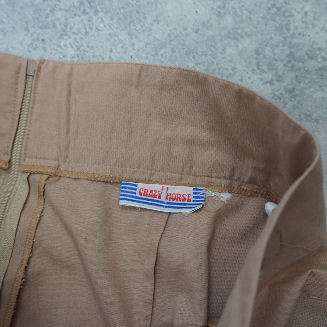 90s Crazy Horse High Waisted Pants