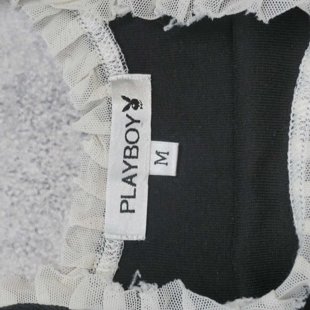 2000s Playboy Bunny Logo Fitted Cami Top