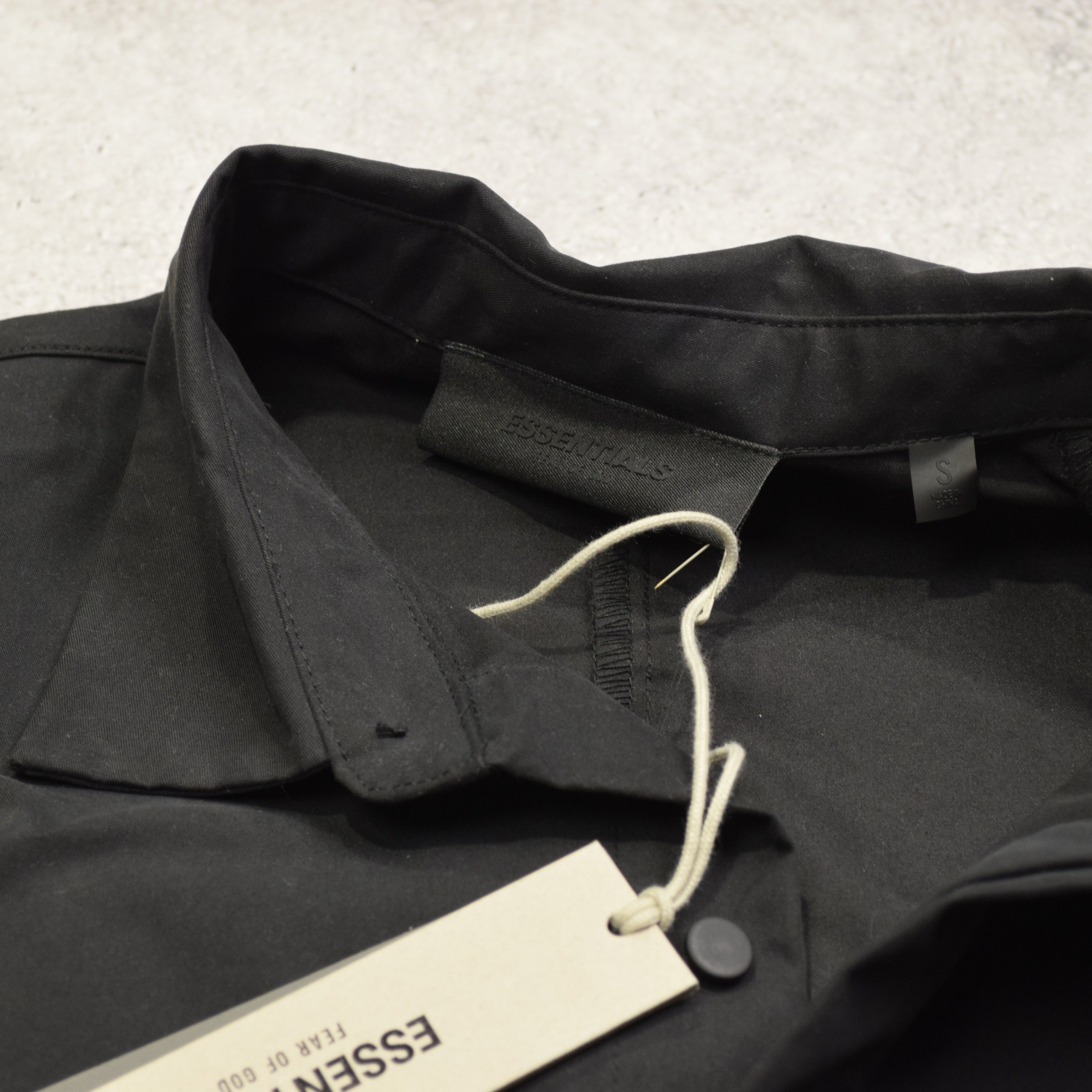 2000s Fear Of God Essentials Oversized Button Up