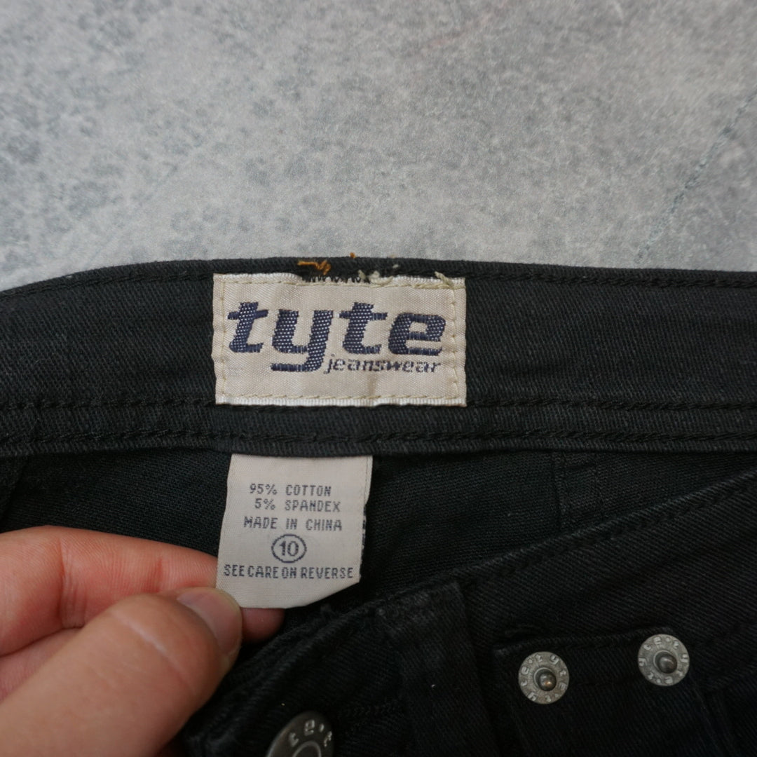 2000s Tyte Stretch Embellished Capri