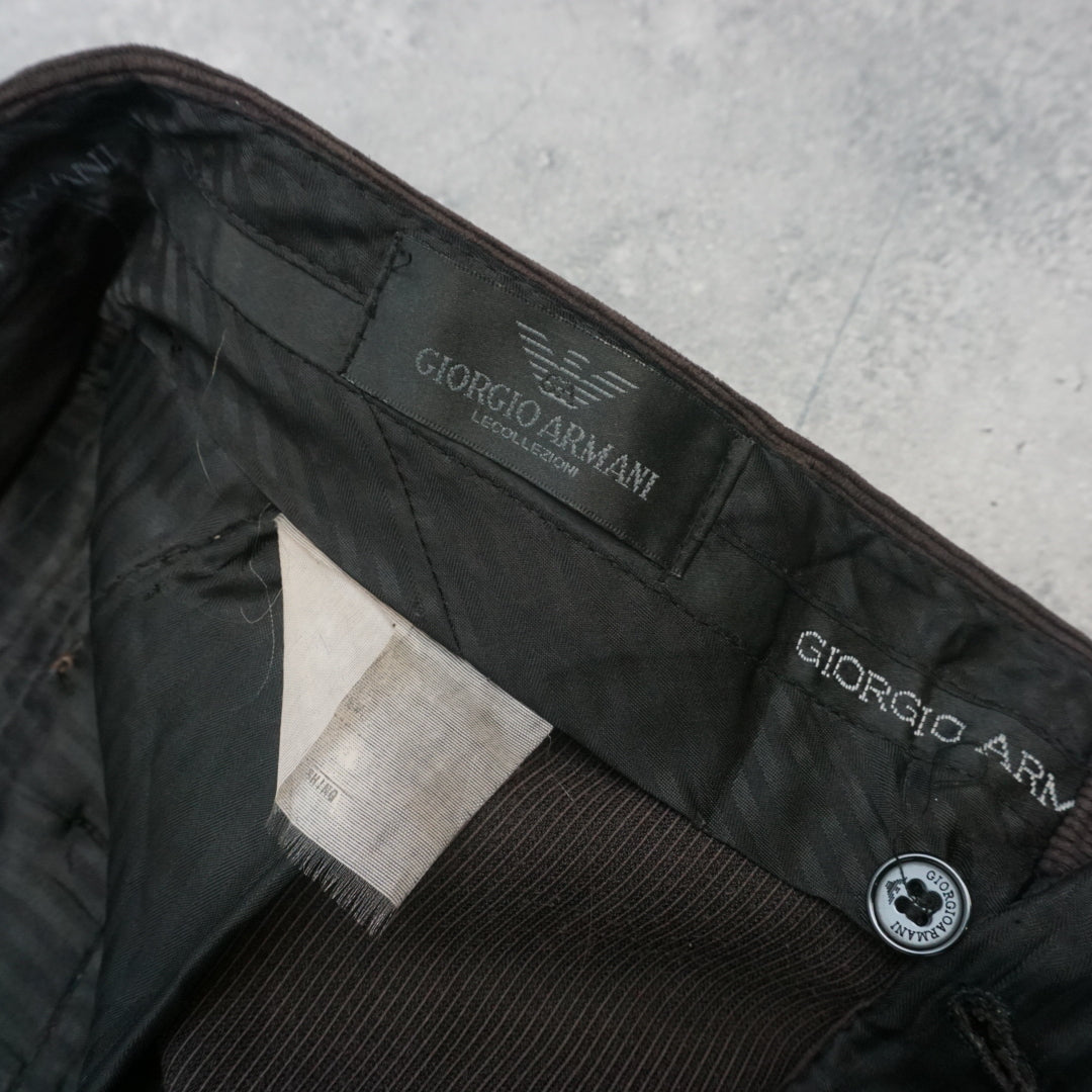 Giorgio Armani Corduroy Slim Fit Pants