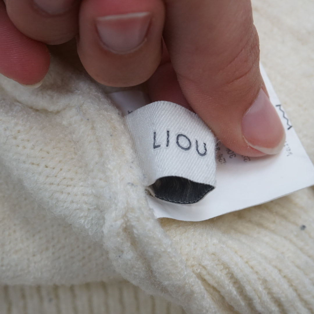 Liou & Lans Turtleneck Cardigan