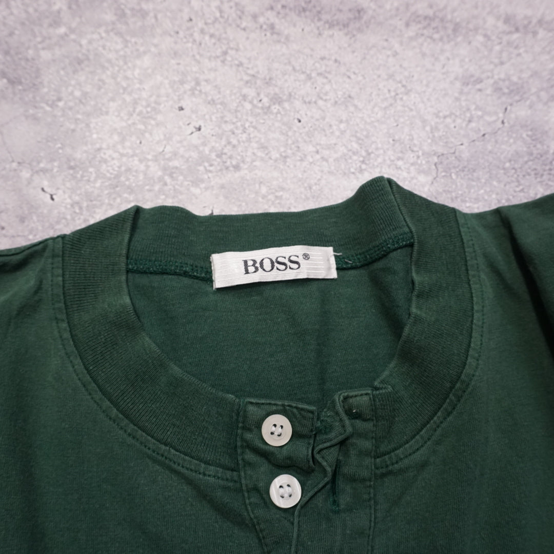 2000s Boss Henley T-Shirt