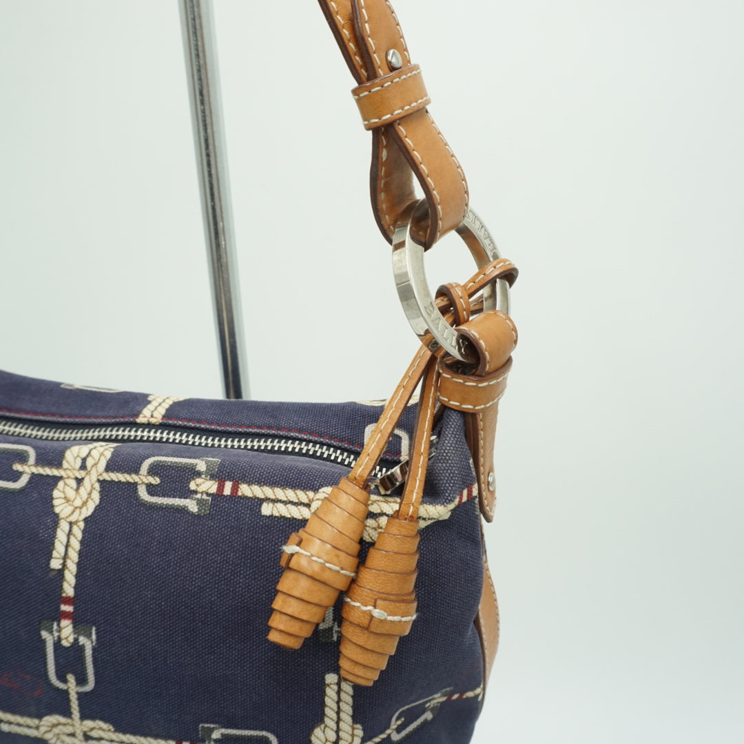2000s Bally Canvas Handbag
