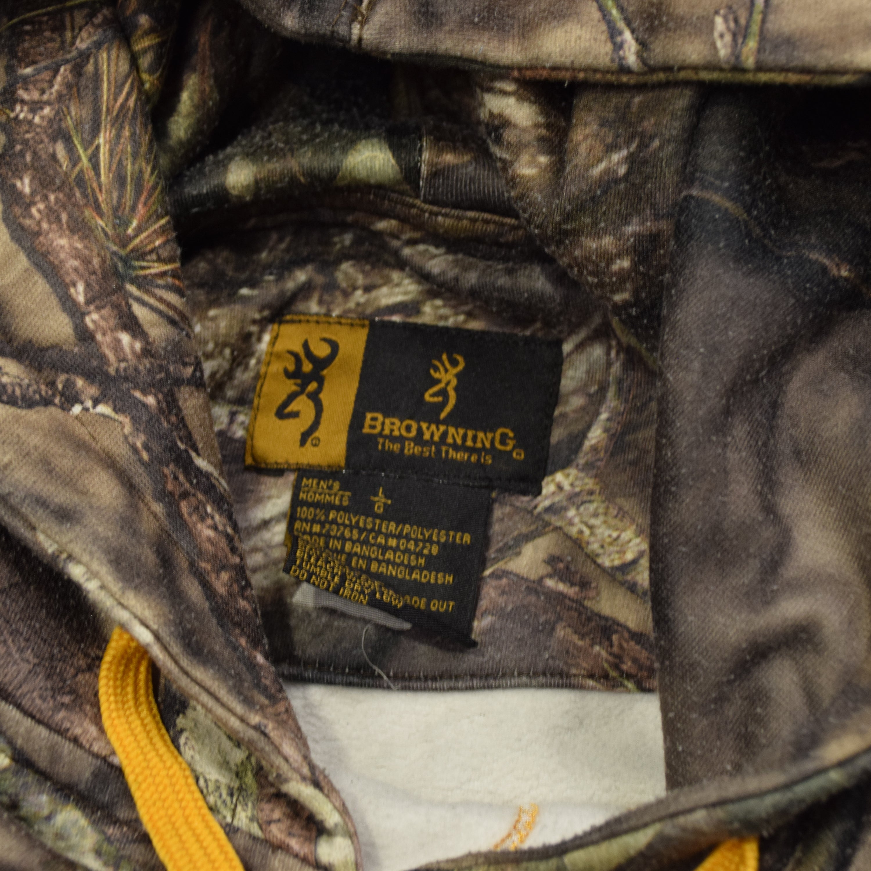 2000s Browning Camo Graphic Hoodie