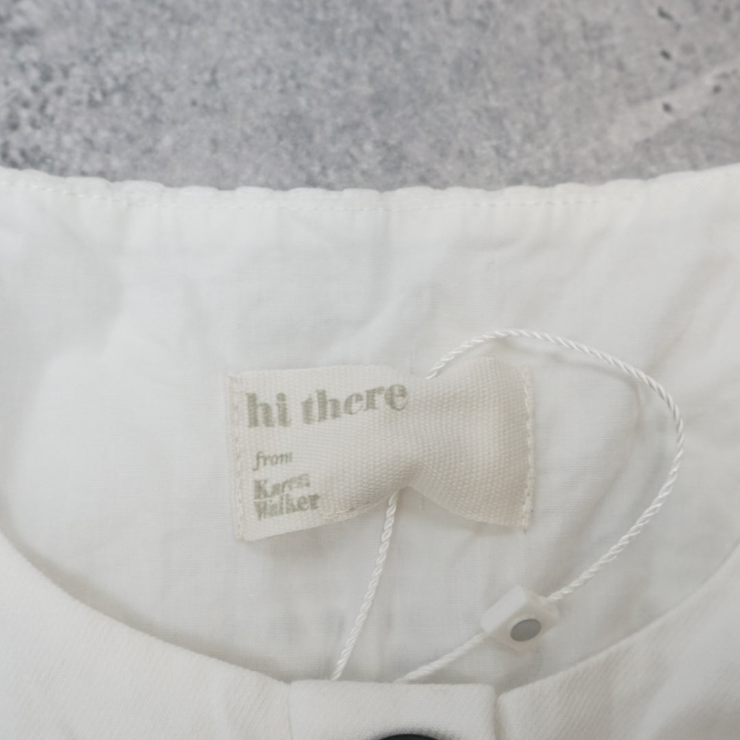 Hi There from Karen Walker Broderie Sleeveless Dress