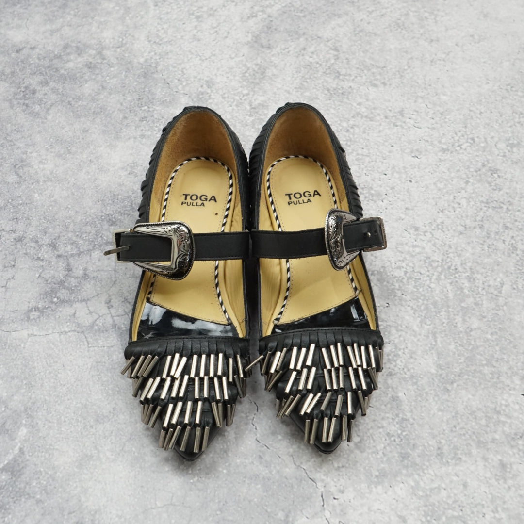 Toga Pulla Tassle Heels