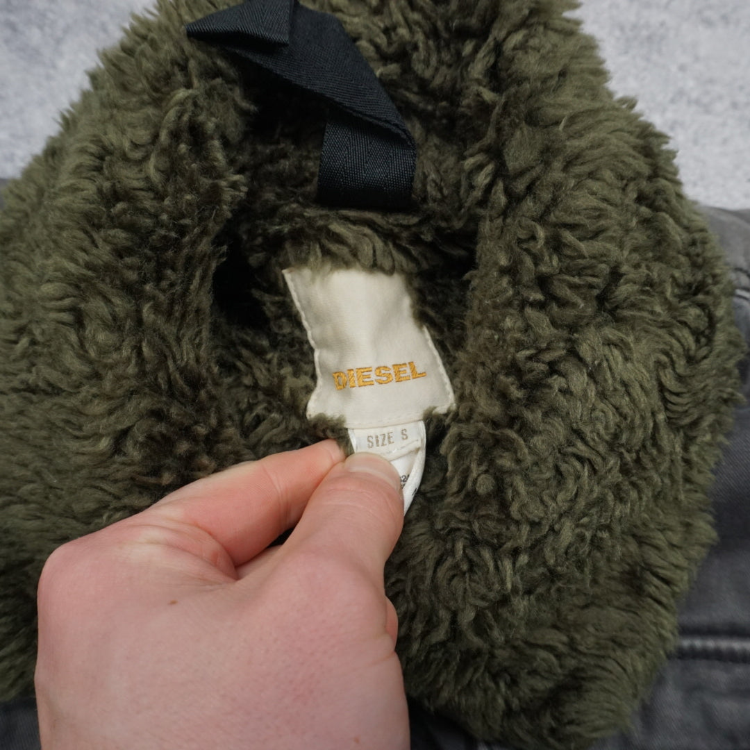2000s Diesel Sherpa Lined Jacket