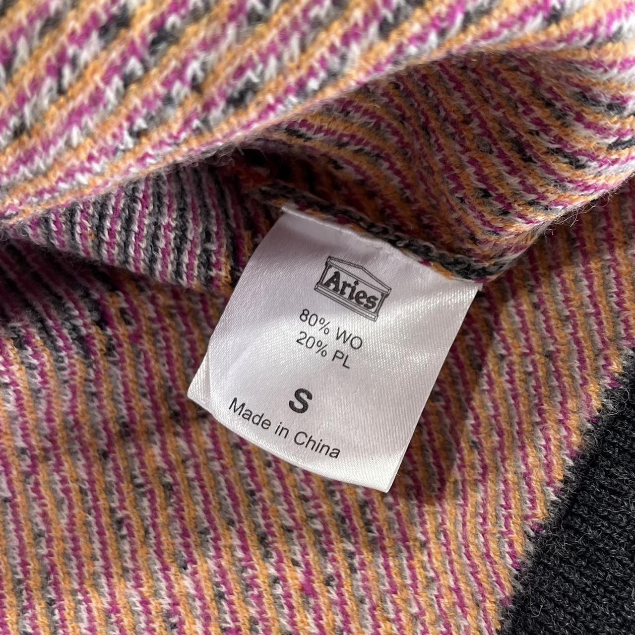 Aries Graphic Knit Sweater