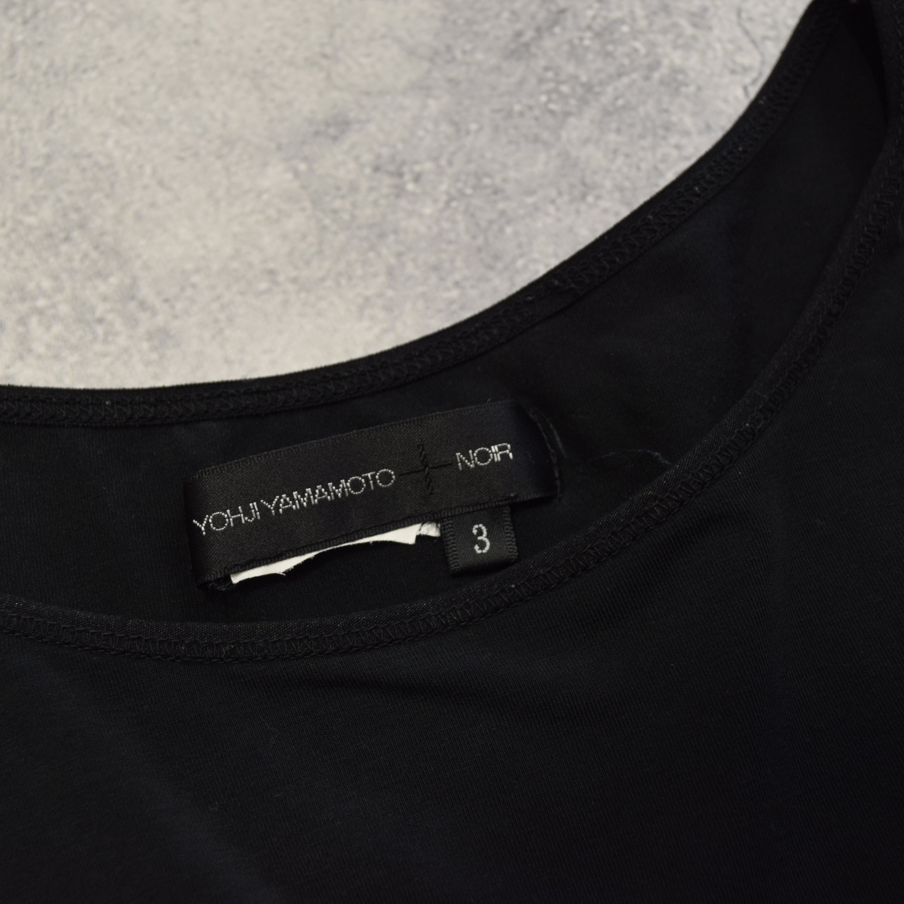 2000s Yohji Yamamoto + Noir Long Sleeve T-Shirt