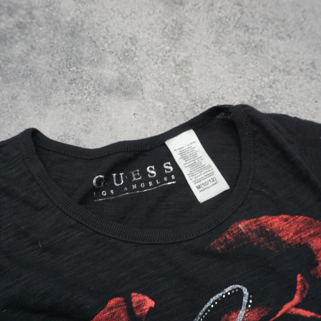 Guess Graphic Rose Top
