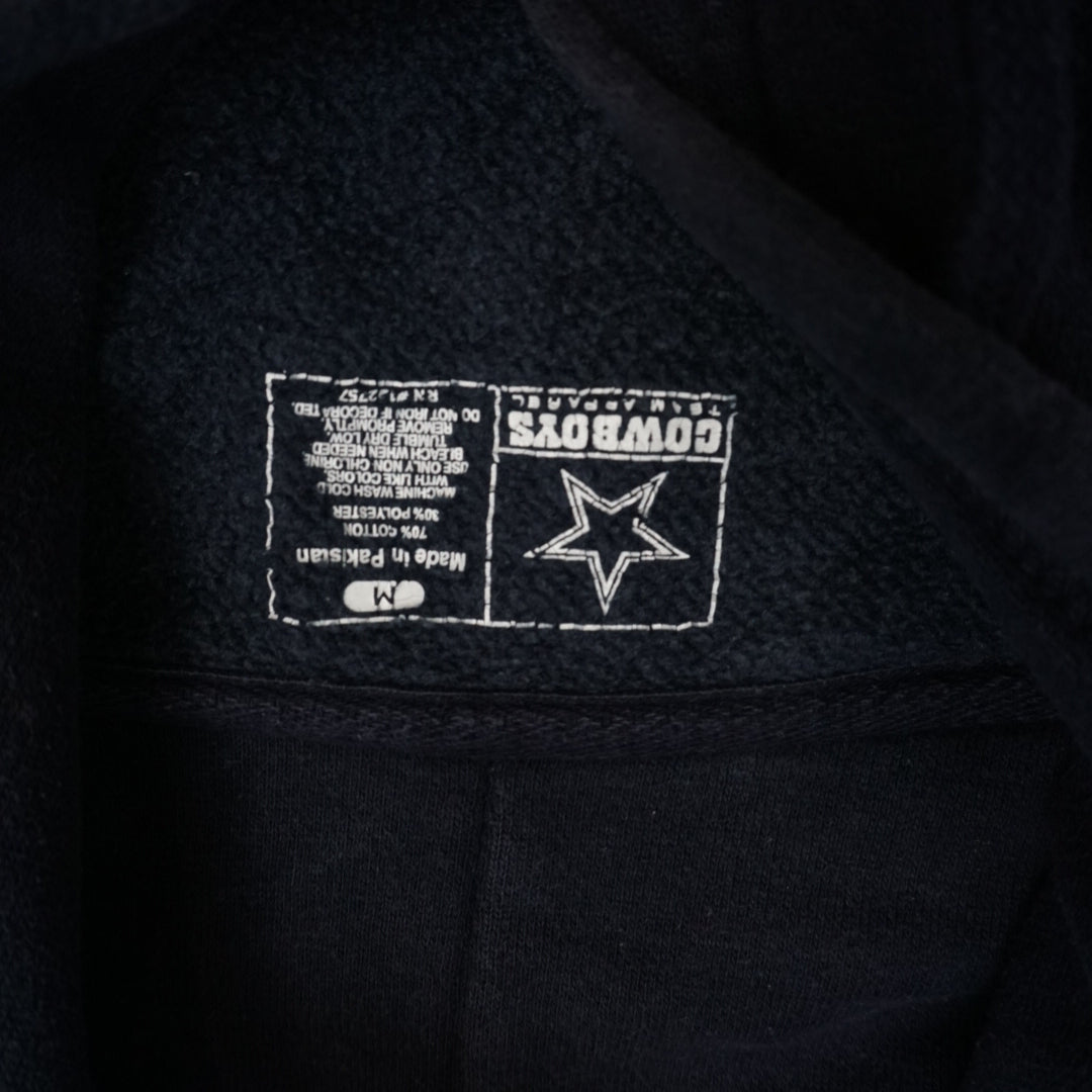 2000s Cowboys Team Apparel Dallas Cowboys Spellout Hoodie