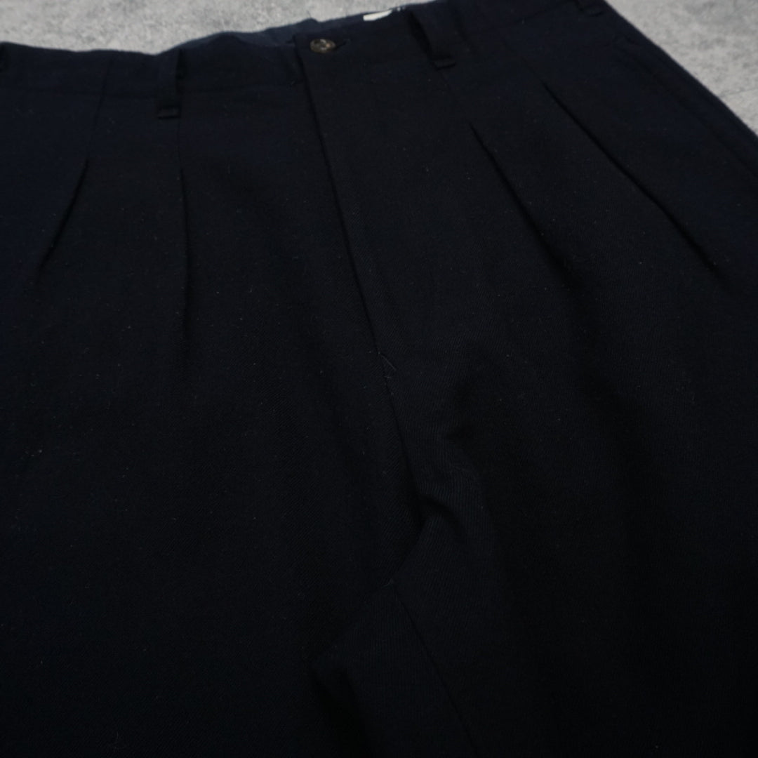Comme Des Garcons Pleated Tapered Pants